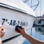Vinilos de matrícula para barcos y motos de agua: una solución práctica y personalizada adhesivos de matrícula náutica, letras para matrícula de barco, matrícula adhesiva para moto de agua