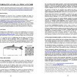 Licencias de pesca recreativa marítima y continental