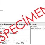Licencias de pesca recreativa marítima y continental