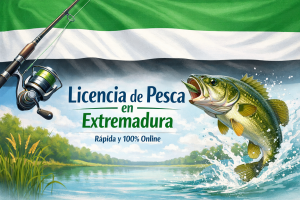 Licencia de pesca continental en Extremadura
