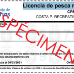 Licencias de pesca recreativa marítima y continental