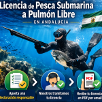 Licencia de pesca submarina Andalucía