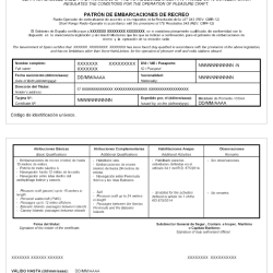 Renovación del PER -Tarjeta- Renovar el título de patrón.